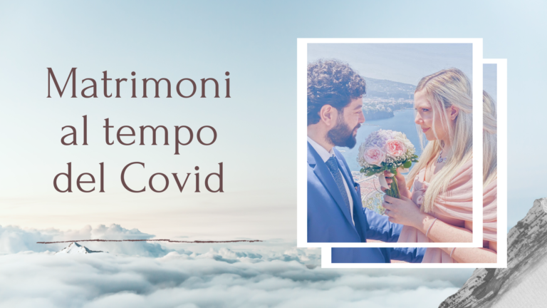 Matrimoni al tempo del Covid